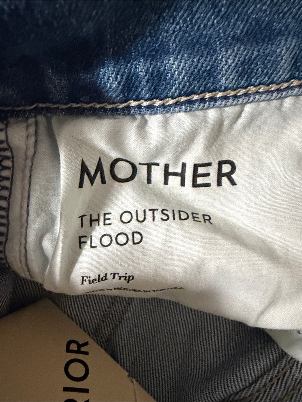 MOTHER The Outsider Flood in Field Trip NWT Size 33 - Picture 10 of 16